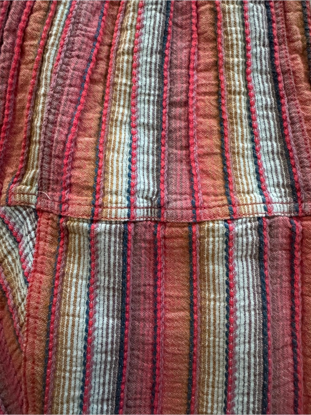NWOT Women's Free People Days in Wide-Leg Striped Lounge Pants Red Size Small - Picture 6 of 8